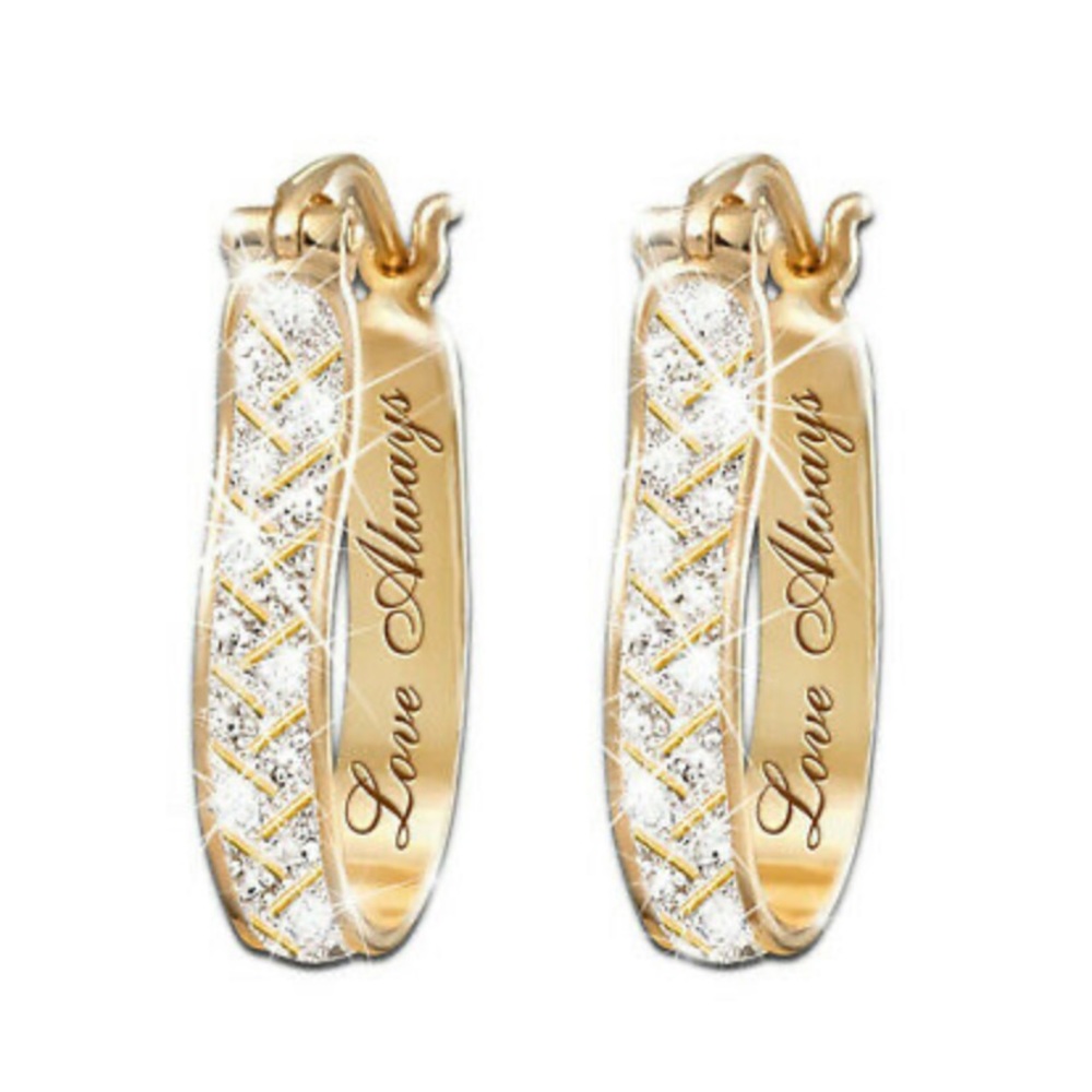 New Love Always Gold Earrings